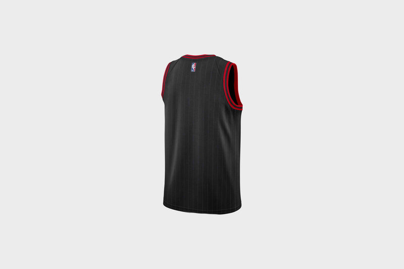 red and black bulls jersey