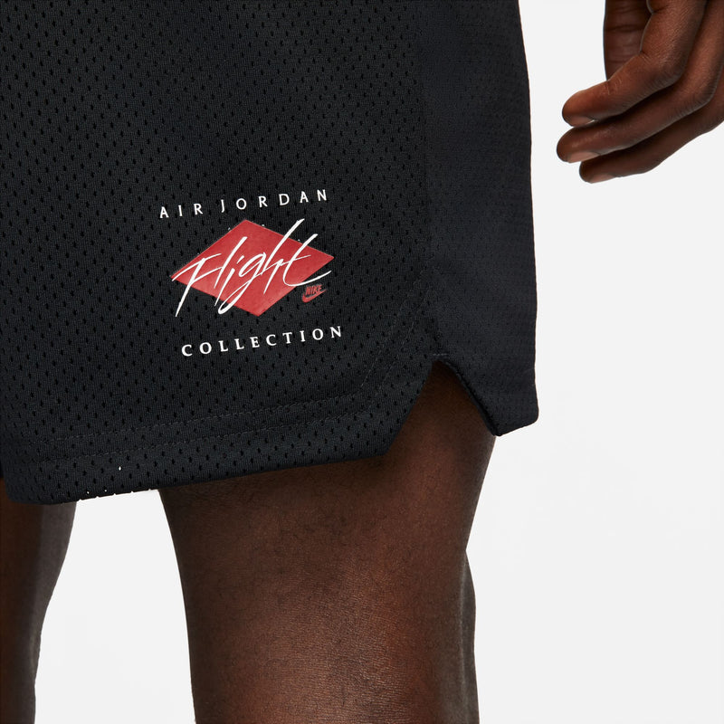 (Black/Red) Shorts Essential Men\'s – Mesh Graphic Kicks Jordan Rock City