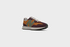 New Balance 327 (Madras orange with black)