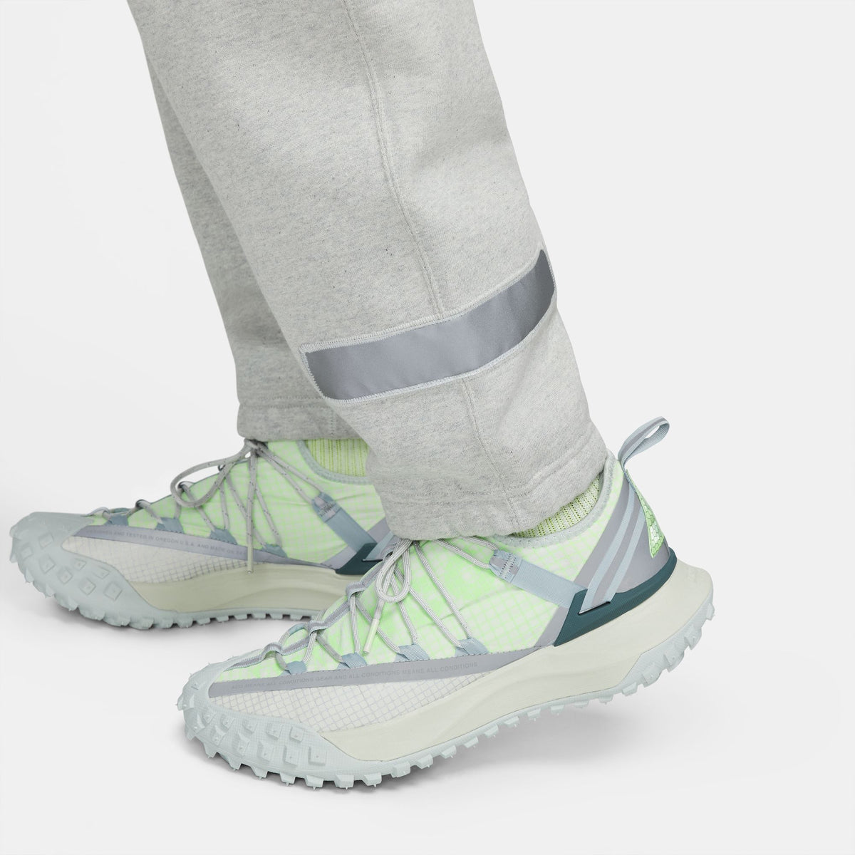Nike ACG Therma-FIT Airora Fleece Pants (Grey Heather/Black/Lt 