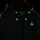 Nike ACG Therma-FIT “Airora” Full-Zip Fleece Hoodie (Grey Heather/Black/Light Smoke Grey)