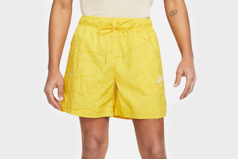 Nike Air Men’s Lined Woven Shorts (Yellow)