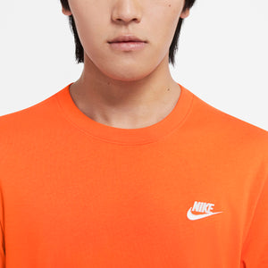 Nike Embroidered Futura T-Shirt (Orange/White)