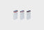 Nike Everyday Essential Ankle Socks (3 Pairs) (Black/Black/Game Royal/University Red)