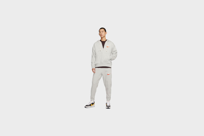 Nike French Terry 1/2 Zip Pullover Hoodie (Grey/Heather)