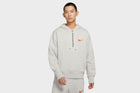 Nike French Terry 1/2 Zip Pullover Hoodie (Grey/Heather)