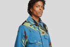 Nike LeBron Sherpa Button-Up Jacket (Dutch Blue)