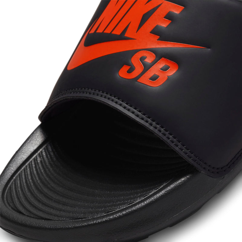 Nike SB Victori One Slide (Black/Team Orange-Black)