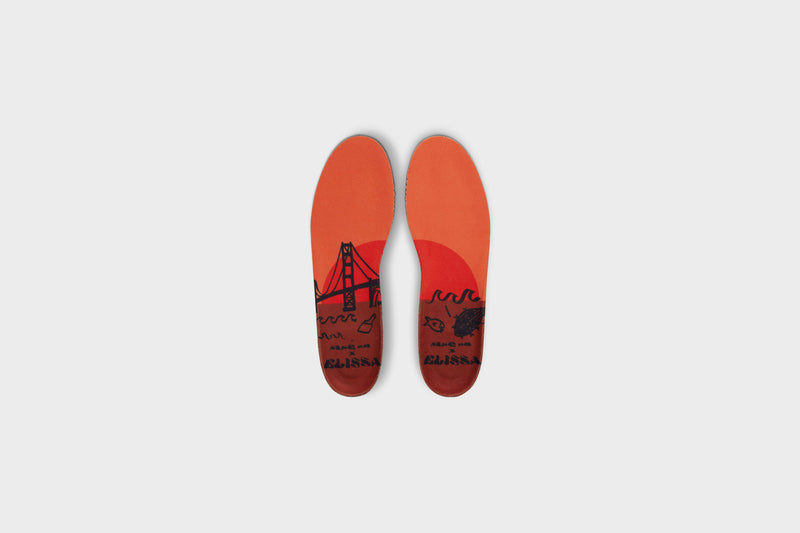 Nike SB Zoom Verona Slip PRM (Dark Sulfur/Habanero Red-Sail)