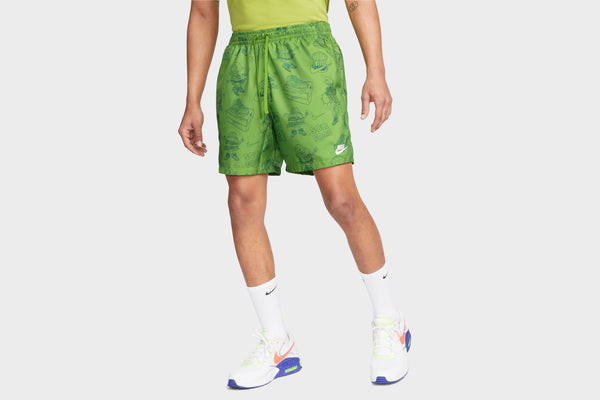 Nike Sole Food Woven Flow Shorts (Green)