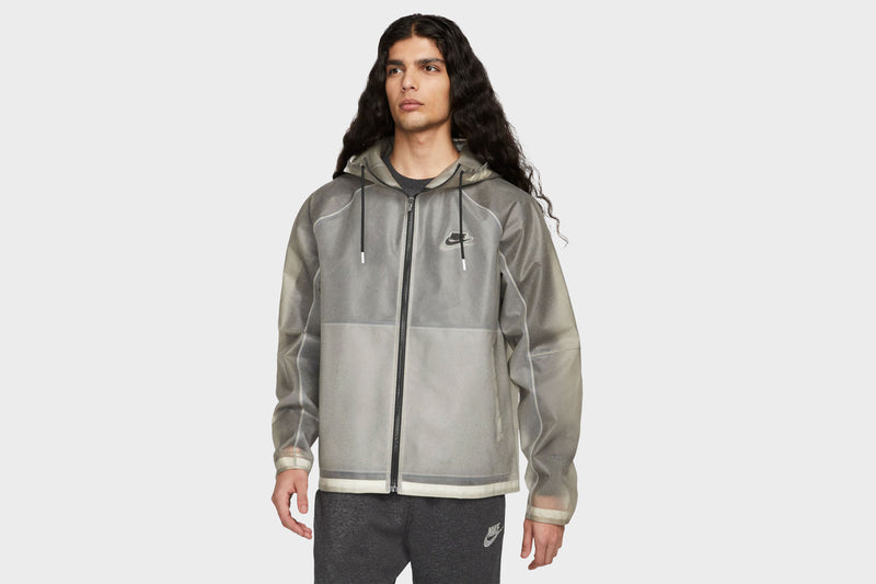 Nike Sportswear Men's Hooded TPU Jacket (Anthracite/Black/Black)