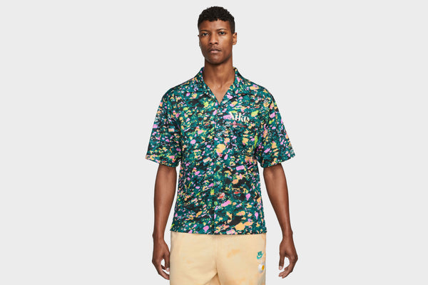 Nike Track Division Button up Jersey (Green)