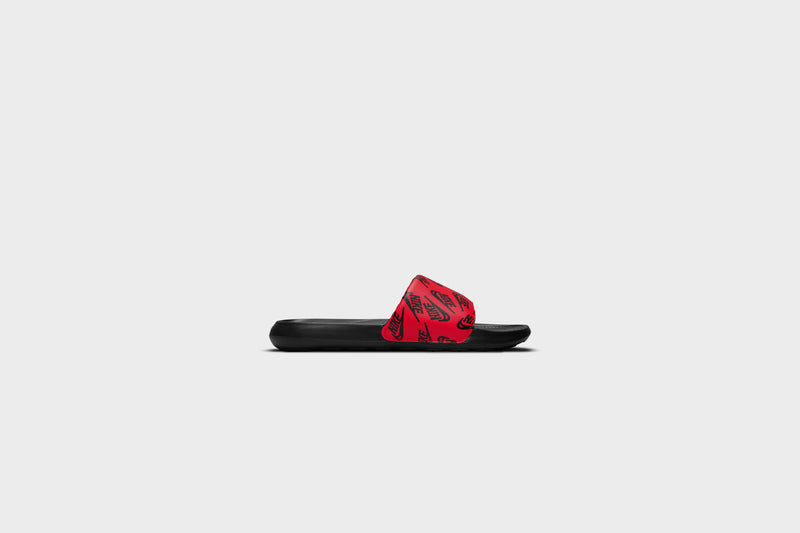 Nike Victori One Slide Print (University Red/Black/Black)