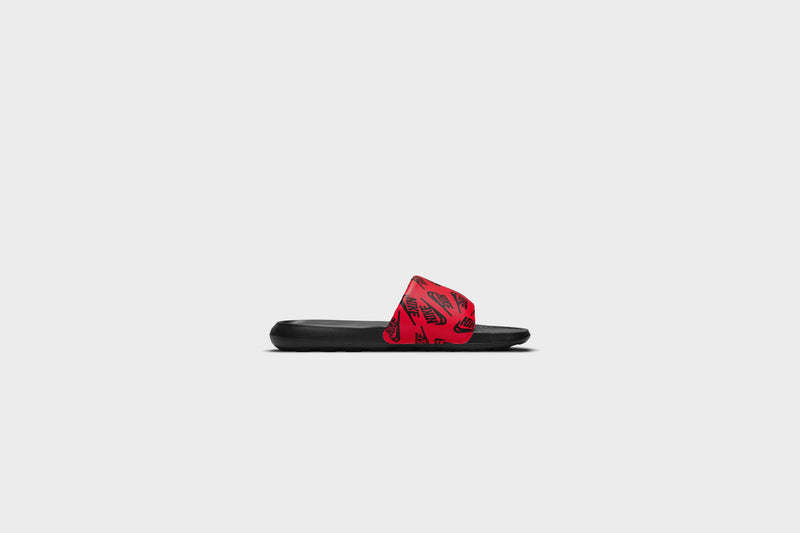 Nike Victori One Slide Print (University Red/Black/Black)