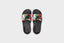 WMNS Nike Victori One Slide Print (White/Black-Siren Red)