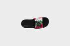 WMNS Nike Victori One Slide Print (White/Black-Siren Red)