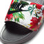 WMNS Nike Victori One Slide Print (White/Black-Siren Red)