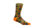 Arkansocks - Argyle State Of Mind (Deep Mandarin/Olive)