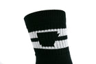 Arkansocks - Tailgater Mid (Black/White)