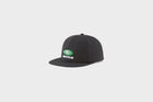 Puma x Butter Goods Flatbrim Hat (Puma Black/Amazon Green)