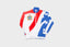 Reebok USA Track Top (White/Blue/Red)