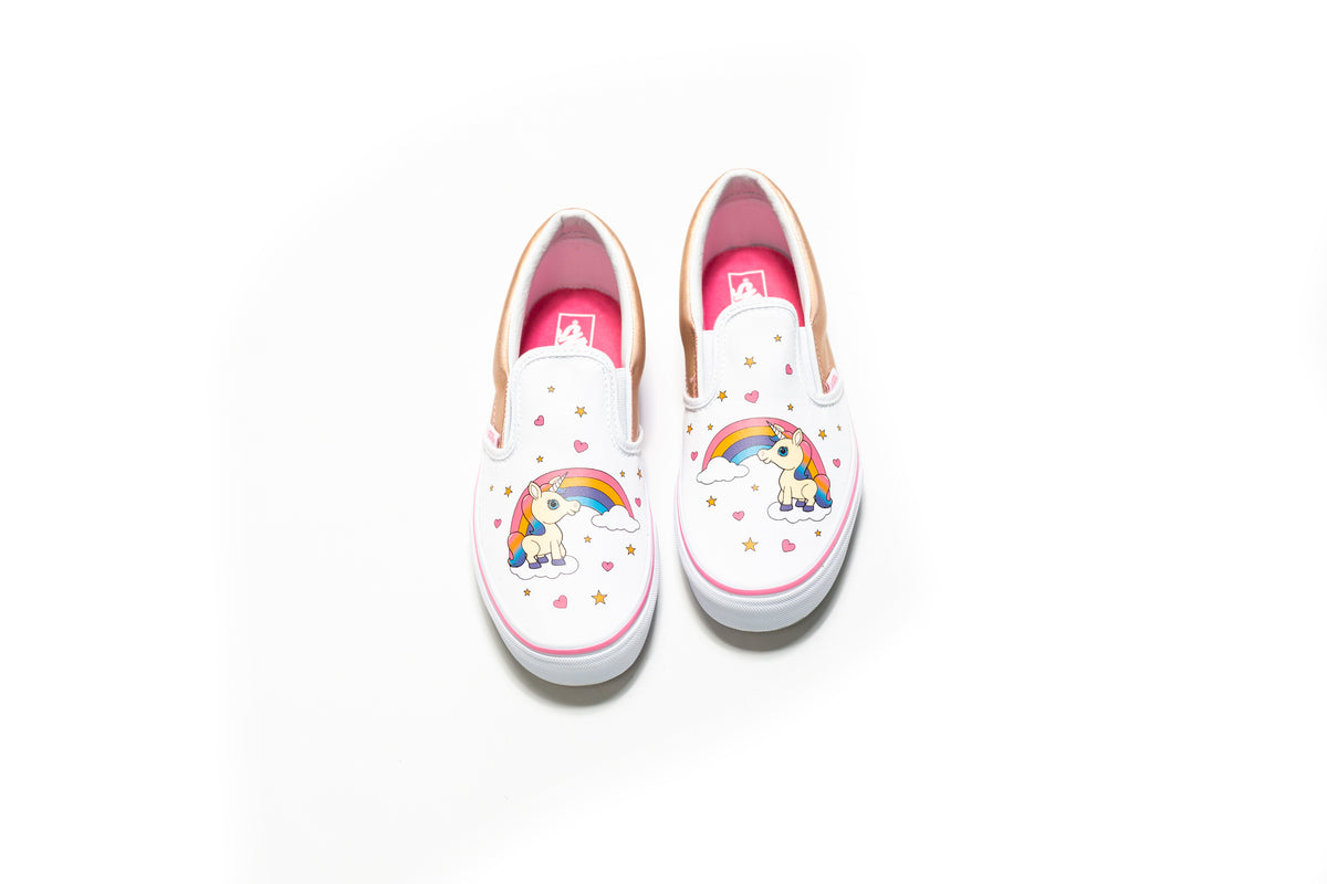 Size 7 - VANS Classic Slip-On Rainbow/tr Amazon.com | Vans U Old Skool Unisex Adults main image 3
