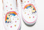 Vans Unicorn Rainbow Classic Slip-On (Pink Lemonade/True White)