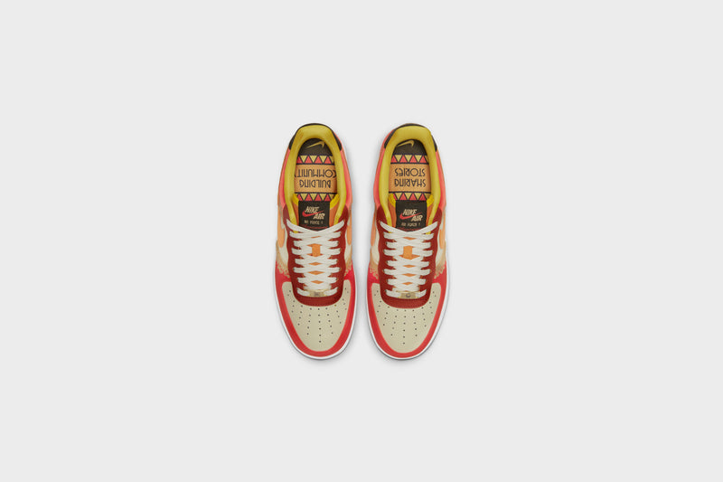 WMNS Nike Air Force 1 ‘07 PRM (Habanero Red/Light Curry)