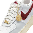 WMNS Nike Air Force 1 ‘07 SE (Photon Dust/Team Red)