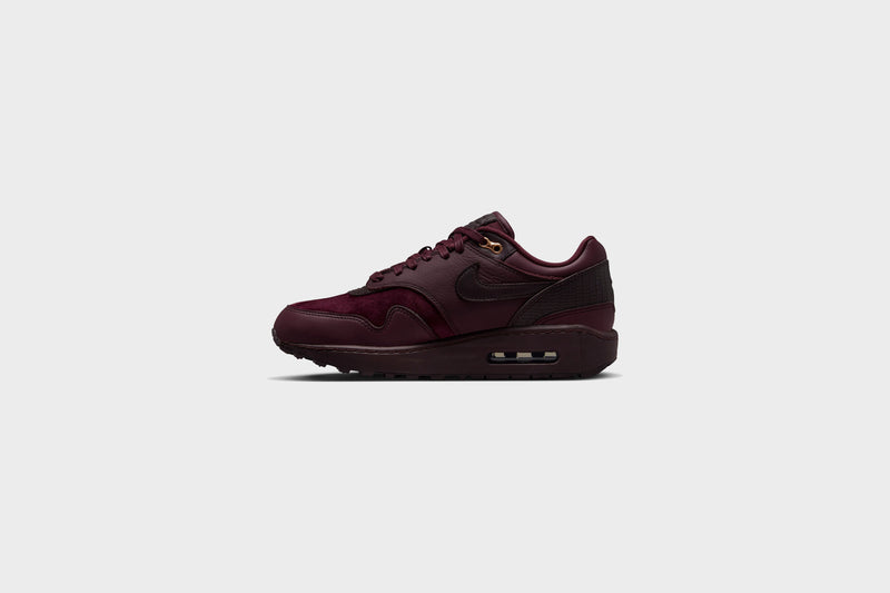 Nike air max 1 essential burgundy Clearance