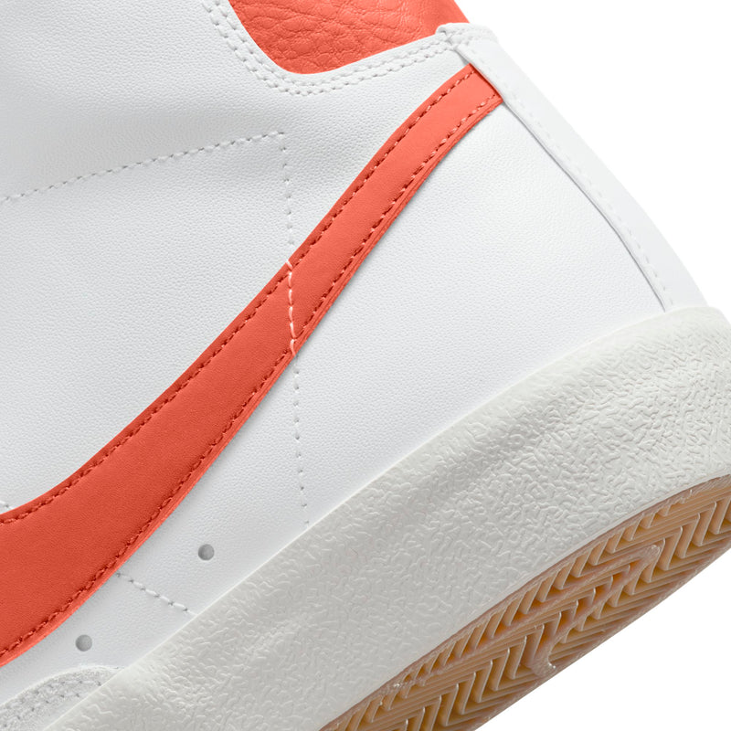 WMNS Nike Blazer Mid '77 (White/Mantra Orange-Sail)